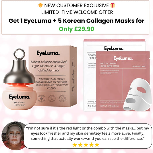 Eyeluma™ + 5 Collagen Face Masks